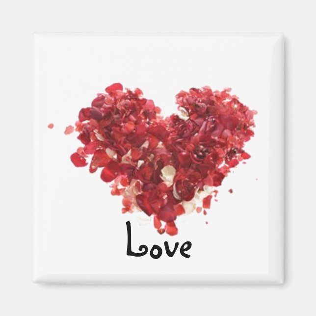 Imán Palabras Para Vivir Por: Amor- Magnet (Frente)