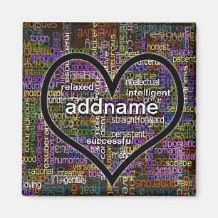 Imán Palabras positivas sobre ti