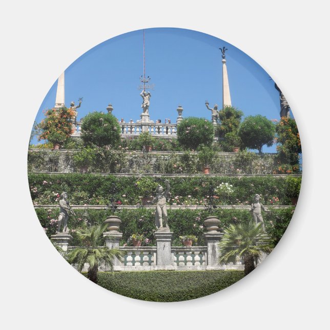 Imán Palacio Borromeo en Stresa, Italia (Frente)