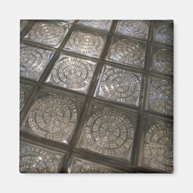 Imán Palacio de Comunaciones, suelo de cristal (Frente)