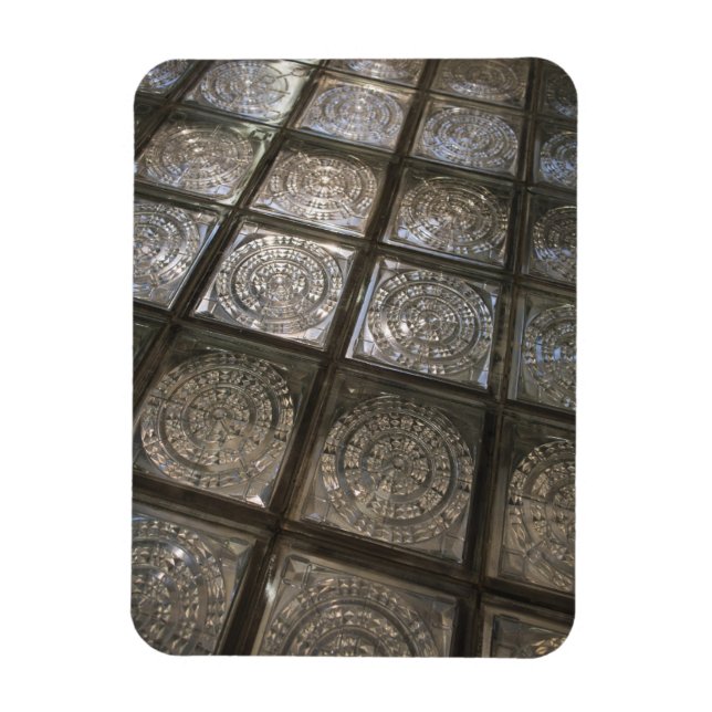 Imán Palacio de Comunicaciones, suelo de vidrio (Vertical)