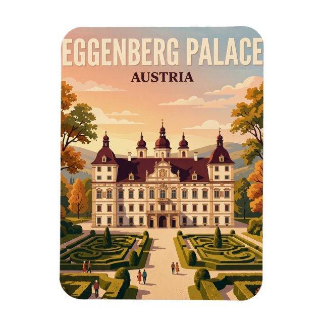 Imán Palacio de Eggenberg Austria (Vertical)