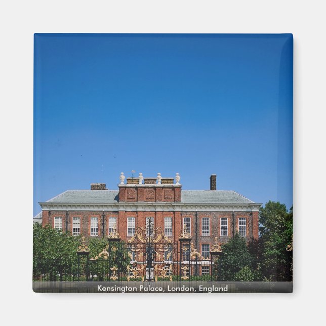 Imán Palacio de Kensington, Londres, Inglaterra (Frente)