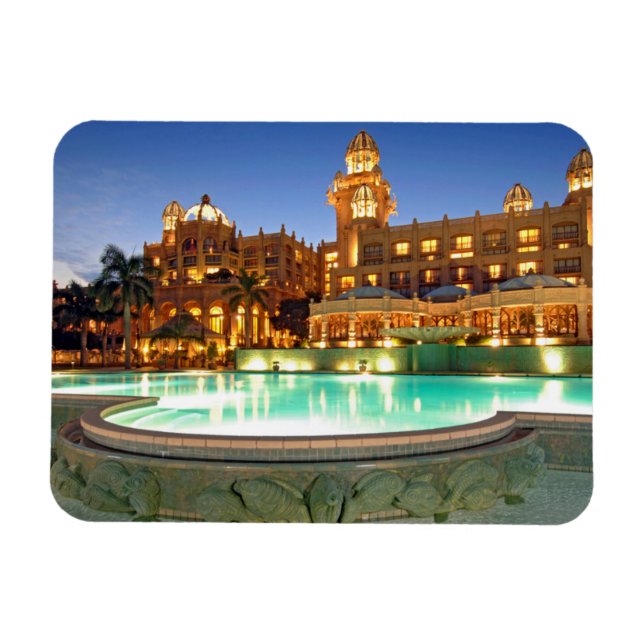 Imán Palacio De La Ciudad Perdida Y Piscina (Horizontal)