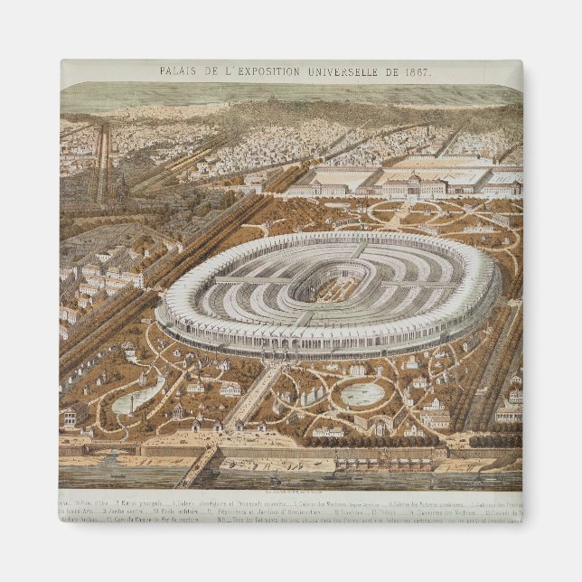 Imán Palacio de la Exposición Universal (Frente)