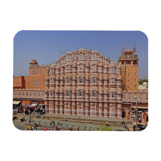 Imán Palacio de los Vientos (Hawa Mahal), Jaipur, India (Horizontal)