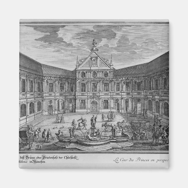 Imán Palacio de Munich, Alemania (Frente)