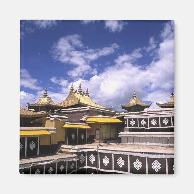 Imán Palacio de Potala en el interior con campanarios e (Frente)