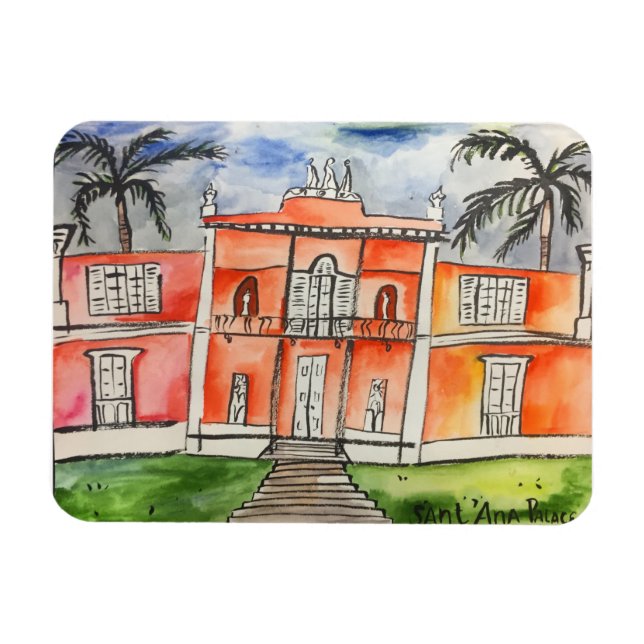 Imán Palacio de Sant'Ana Azores Ponta Delgalda São Migu (Horizontal)