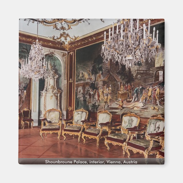 Imán Palacio de Shounbroune, interior, Viena, Austria (Frente)