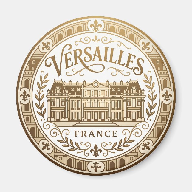 Imán Palacio de Versalles Francia (Frente)