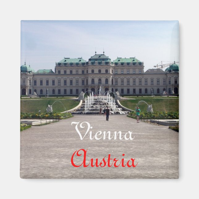 Imán Palacio de Viena, Austria (Frente)