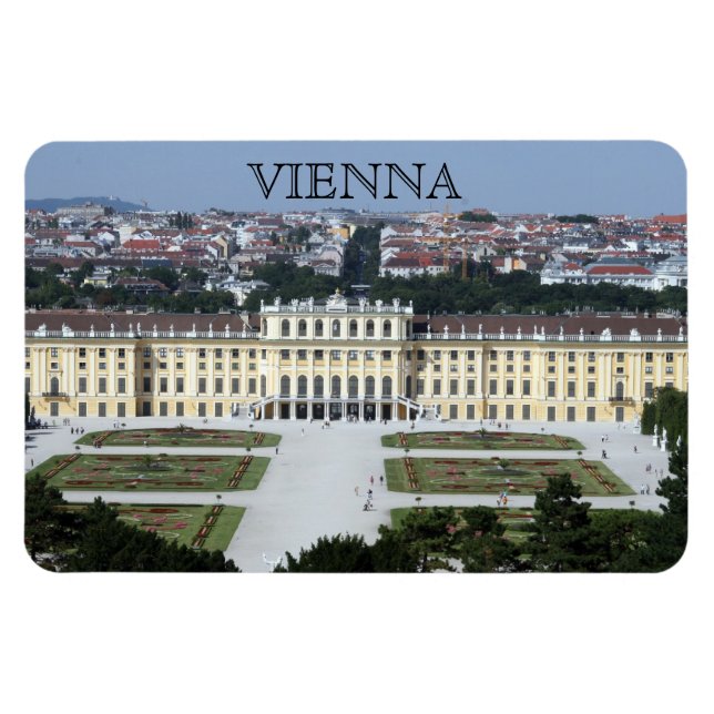Imán palacio de vienna schönbrunn (Horizontal)