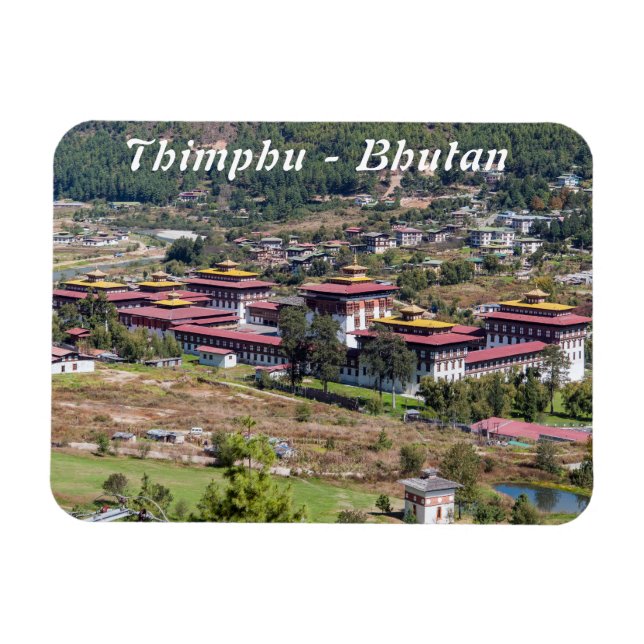 Imán Palacio del Rey en Thimphu - Bután (Horizontal)