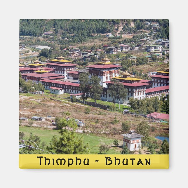 Imán Palacio del Rey en Thimphu - Bután (Frente)