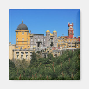 Imán Palacio Nacional Pena en Sintra, Portugal
