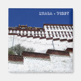 Imán Palacio Potala, Lhasa - Tíbet (imán frigorífico)