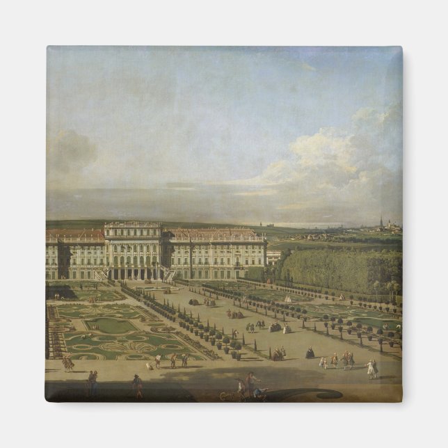 Imán Palacio y jardines Schonbrunn, 1759-61 (Frente)