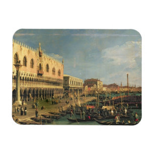 Imán Palazzo Ducale y el degli Schiavoni, Venic de Riva