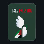 Imán palestino Libre - Conciencia política<br><div class="desc">Imán Palestina Libre - Conciencia política y diseño solidario Muestra tu apoyo y crea conciencia con este imán Palestina Libre. Un diseño audaz y significativo perfecto para expresar solidaridad e iniciar conversaciones. Ideal para colocar en tu refrigerador, taquilla, oficina o tablero magnético, este imán es una forma cuidadosa de compartir...</div>