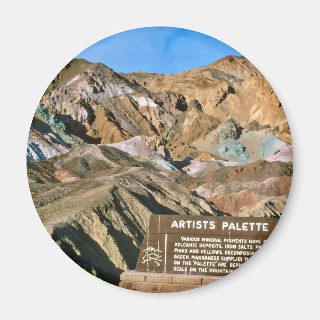 Imán Paleta del artista (Frente)