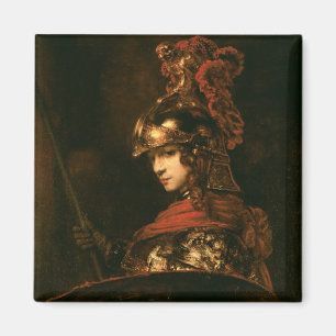 Imán Pallas Athena o, figura blindada, 1664-65