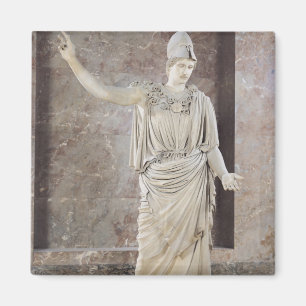 Imán Pallas de Velletri, estatua de Atenas con casco