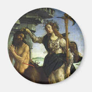 Imán Pallas (Minerva) y Centaur de Sandro Botticelli