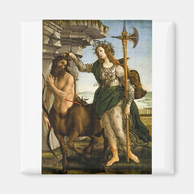 Imán Pallas y el Centauro de Sandro Botticelli (Frente)