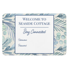 Imán Palm Airbnb Beach Vacation Rental Wifi Magnet