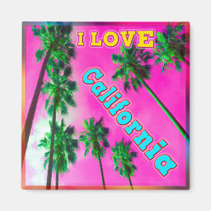 Imán "Palm Sky: ME ENCANTA California 3" Magnet