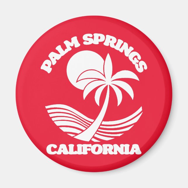 Imán Palm Springs California (Frente)