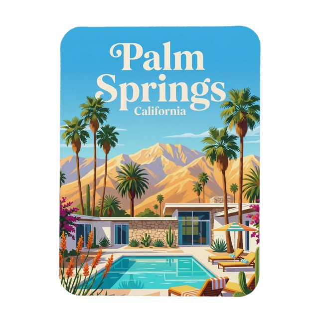 Imán Palm Springs California (Vertical)
