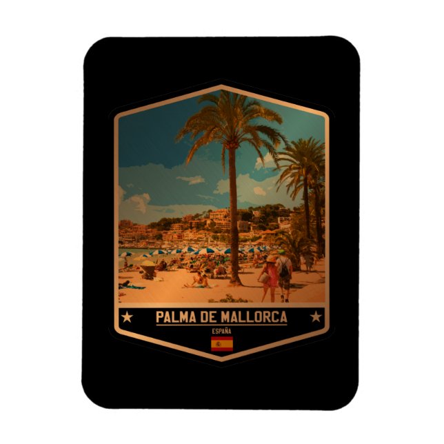 Imán Palma de Mallorca (Vertical)