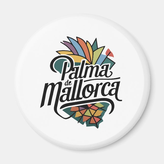Imán Palma de Mallorca (Frente)
