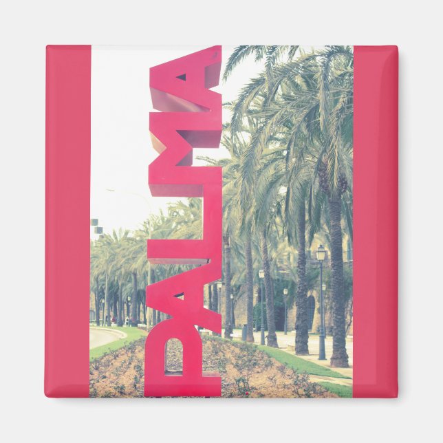 Imán Palma de Mallorca (Frente)