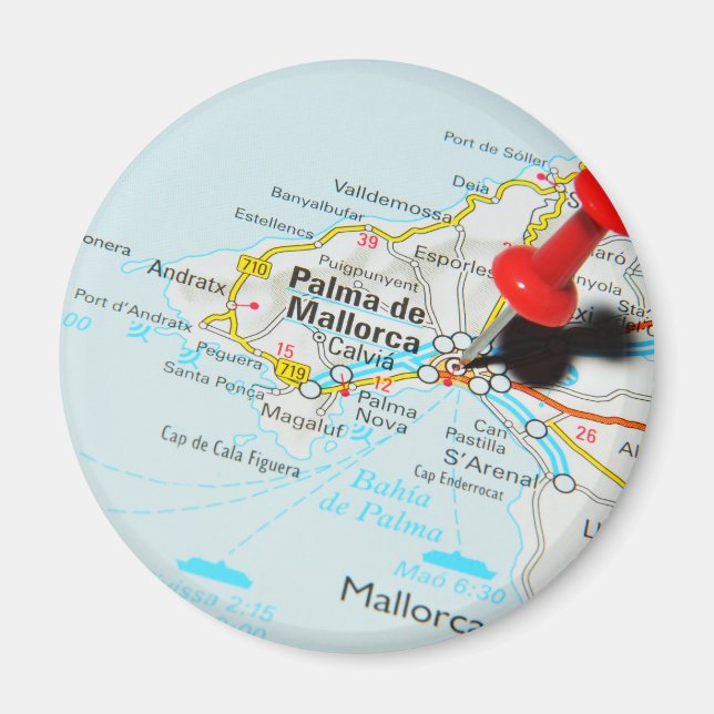 Imán Palma de Mallorca, España (Frente)