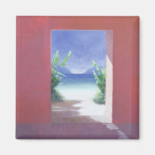 Imán Palmas 2005 del plátano