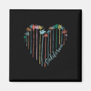 Imán Palmas Corazón República California Surf Playa Vac