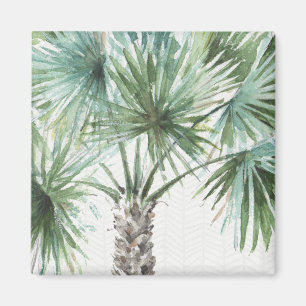 Imán Palmas tropicales de los verdes I mezclado