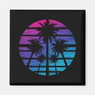 Imán Palmera Playa Hawaiana Vacaciones de Verano