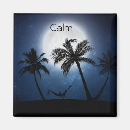 Imán Palmeras a la luz de la luna