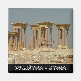 Imán Palmira, tesoros de Siria No.3 (Fridge Magnet)