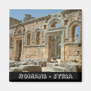 Imán Palmira, tesoros perdidos de Siria (Fridge Magnet)