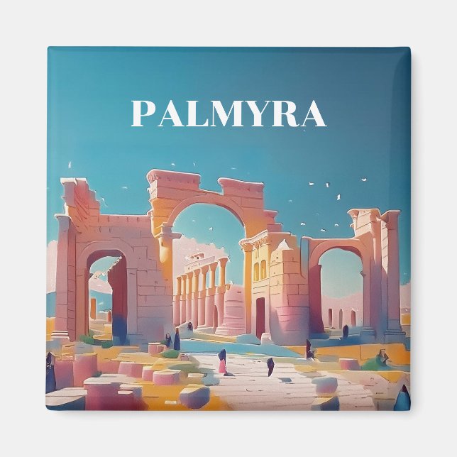 IMÁN PALMYRA SIRIA RUINS・ن・ ت・・ت・・ خ・・・・・・・・・ (Frente)
