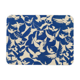 Imán Palomas en blanco y azul Rijksmuseum Amsterdam