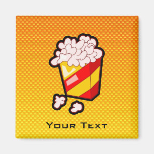 Imán Palomitas amarillo-naranja