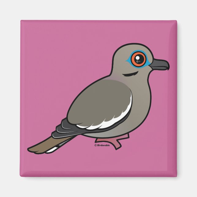 Imán Palomitas blancas (Frente)