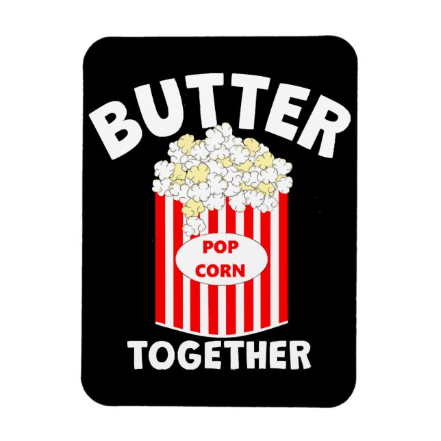 Imán Palomitas de cine BUTTER Together (Vertical)