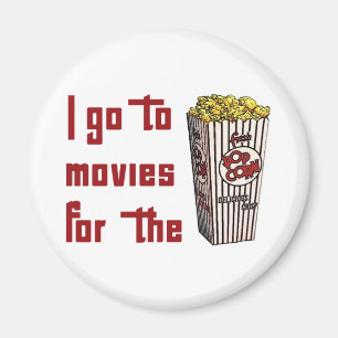 Imán Palomitas de la película